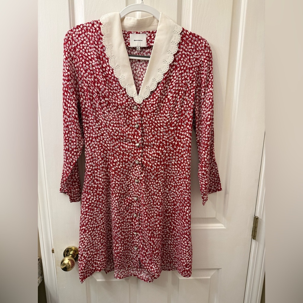 Reformation Galene Mini Dress - Picture 4 of 12